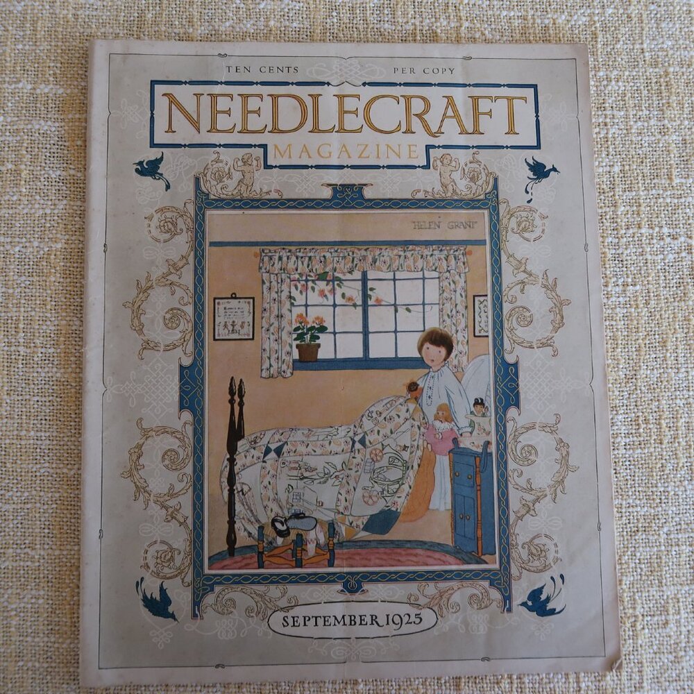 Vintage September 1925 Needlecraft Magazine